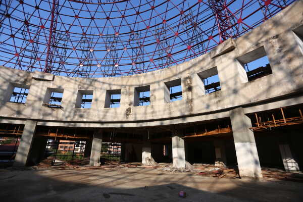 Minister Kulman Ghising Conducts On-Site Inspection of Federal Parliament Building