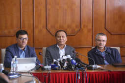 Press Conference by Kulman Ghising, Minister of Physical Infrastructure and Transport