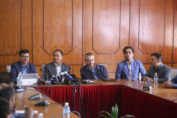 Press Conference by Kulman Ghising, Minister of Physical Infrastructure and Transport