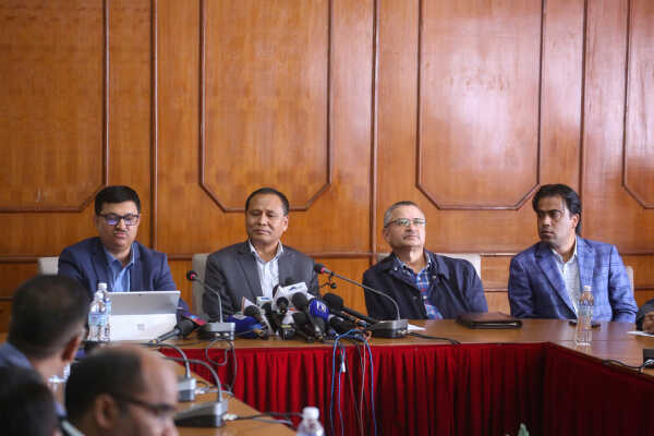 Press Conference by Kulman Ghising, Minister of Physical Infrastructure and Transport