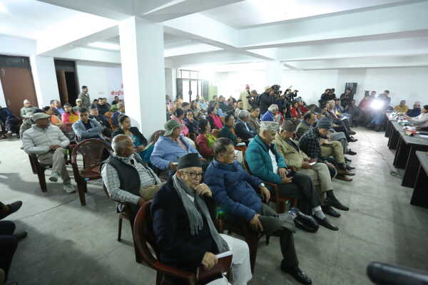 Nepali Congress Holds Central Committee Meeting in Kathmandu