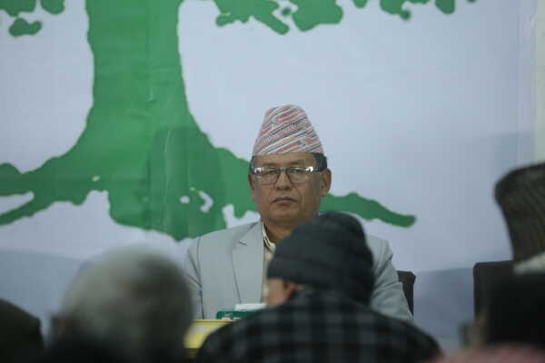 Nepali Congress Holds Central Committee Meeting in Kathmandu
