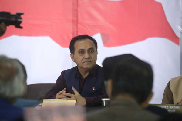 Nepali Congress Holds Central Committee Meeting in Kathmandu