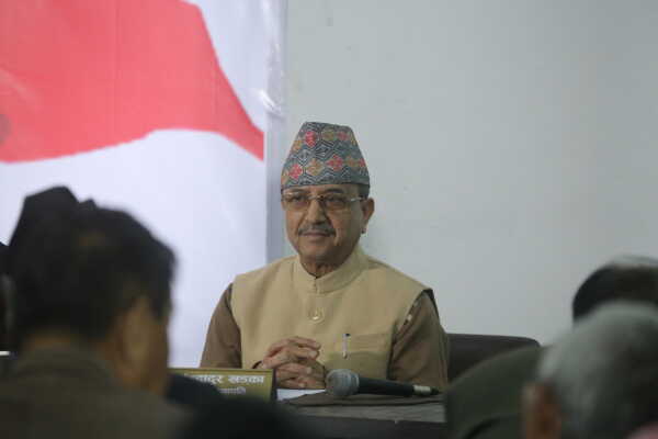 Nepali Congress Holds Central Committee Meeting in Kathmandu
