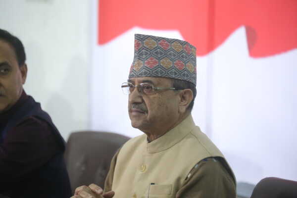 Nepali Congress Holds Central Committee Meeting in Kathmandu