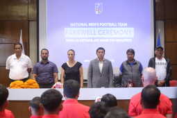 Nepali Men’s National Football Team Bids Farewell Ahead of AFC Asian Cup Qualifiers
