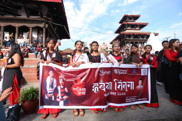 Newa Community Celebrates Nepal Sambat New Year at Basantapur Durbar Square