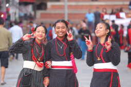 Newa Community Celebrates Nepal Sambat New Year at Basantapur Durbar Square