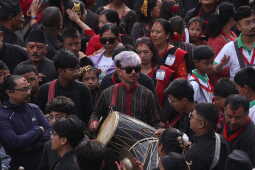 Newa Community Celebrates Nepal Sambat New Year at Basantapur Durbar Square