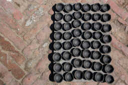 Prajapati Community at Pottery Square in Bhaktapur Busy Making Clay Lamps and Pots for Tihar