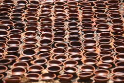 Prajapati Community at Pottery Square in Bhaktapur Busy Making Clay Lamps and Pots for Tihar