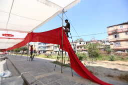 Preparations Underway for Chhath Festival in Kathmandu