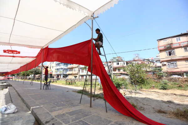 Preparations Underway for Chhath Festival in Kathmandu