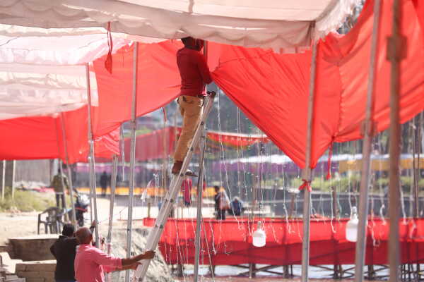 Preparations Underway for Chhath Festival in Kathmandu