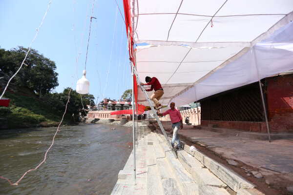 Preparations Underway for Chhath Festival in Kathmandu