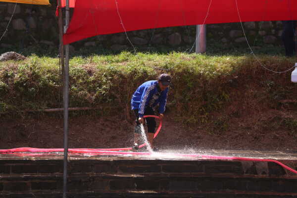 Preparations Underway for Chhath Festival in Kathmandu