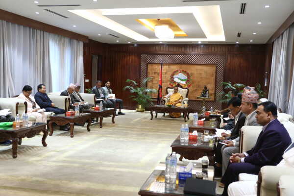Prime Minister Sushila Karki Begins Dialogue with Political Parties at Baluwatar