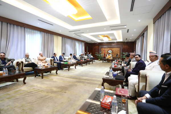 Prime Minister Sushila Karki Begins Dialogue with Political Parties at Baluwatar