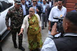 Prime Minister Sushila Karki Visits Families of Gen-Z Movement Martyrs on Vijaya Dashami