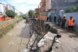 Road Repair Begins After Manumati River Flood Damages Area Near Kohinoor Housing, Kathmandu (4)