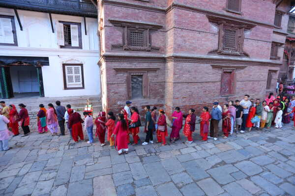 Taleju Bhawani Temple Opens to Public on Maha Navami in Kathmandu