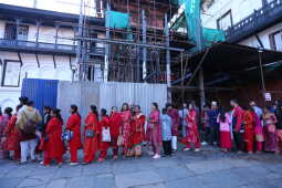 Taleju Bhawani Temple Opens to Public on Maha Navami in Kathmandu