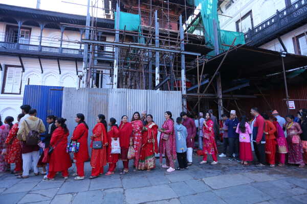 Taleju Bhawani Temple Opens to Public on Maha Navami in Kathmandu