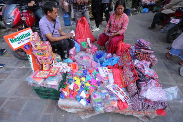 Tihar Festival Spirit Lights Up Kathmandu’s Traditional Markets