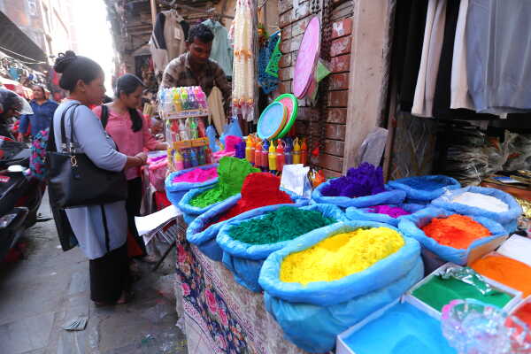 Tihar Festival Spirit Lights Up Kathmandu’s Traditional Markets