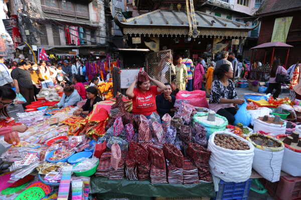Tihar Festival Spirit Lights Up Kathmandu’s Traditional Markets