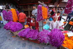 Tihar Festival Spirit Lights Up Kathmandu’s Traditional Markets