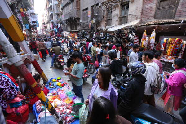 Tihar Festival Spirit Lights Up Kathmandu’s Traditional Markets