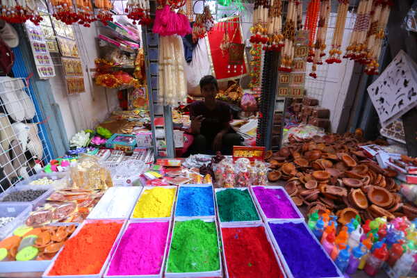 Tihar Festival Spirit Lights Up Kathmandu’s Traditional Markets