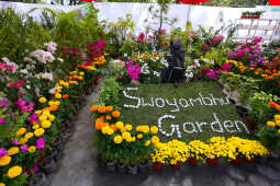 Tihar Flora Expo Begins at Bhrikutimandap, Kathmandu