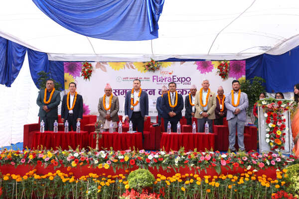 Tihar Flora Expo Begins at Bhrikutimandap, Kathmandu