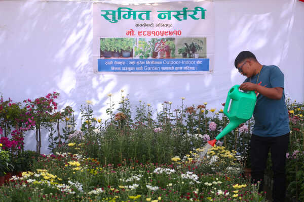 Tihar Flora Expo Begins at Bhrikutimandap, Kathmandu