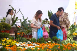 Tihar Flora Expo Begins at Bhrikutimandap, Kathmandu