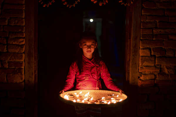 Tihar festival Nepal