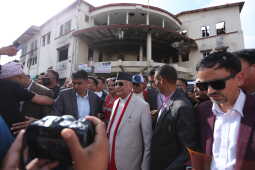 UML Hosts Meet-and-Greet Tea Program with Chair KP Sharma Oli