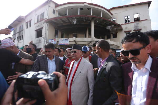 UML Hosts Meet-and-Greet Tea Program with Chair KP Sharma Oli