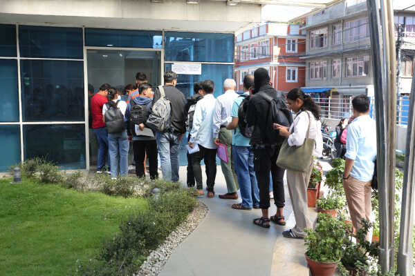 Voter Registration Crowds Increase Ahead of Upcoming Election in Nepal
