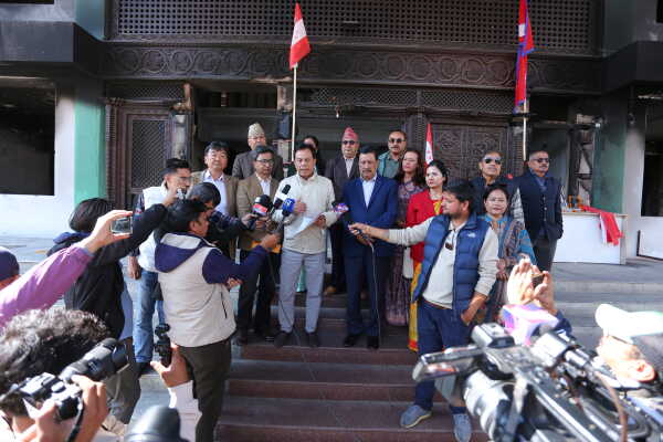 25 Central Members of Nepali Congress Demand Party Convention Ahead of Elections