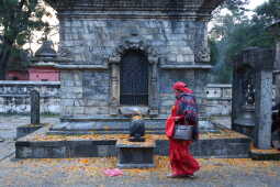 Balachaturdashi Ritual at Pashupatinath Devotees Offer Shatbij in Honor of Ancestors