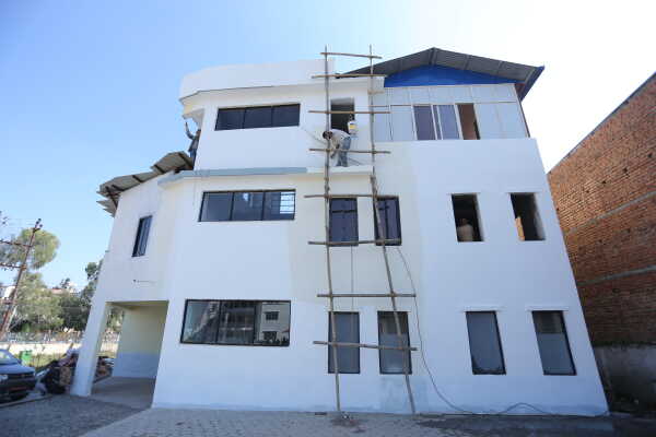 Communist Party of Nepal (UML) Central Office Under Repair, Parliamentary Party Holds Meeting at Chyasal