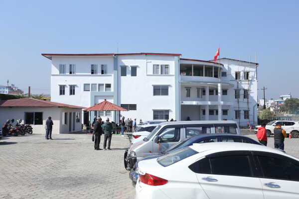 Communist Party of Nepal (UML) Central Office Under Repair, Parliamentary Party Holds Meeting at Chyasal