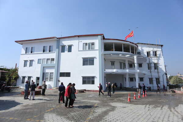 Communist Party of Nepal (UML) Central Office Under Repair, Parliamentary Party Holds Meeting at Chyasal