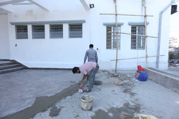 Communist Party of Nepal (UML) Central Office Under Repair, Parliamentary Party Holds Meeting at Chyasal