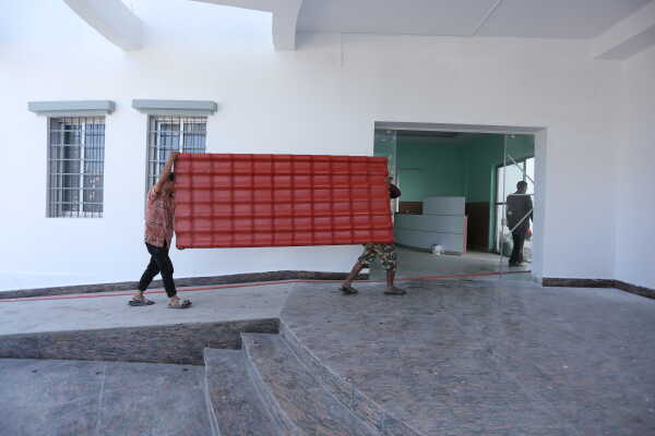 Communist Party of Nepal (UML) Central Office Under Repair, Parliamentary Party Holds Meeting at Chyasal