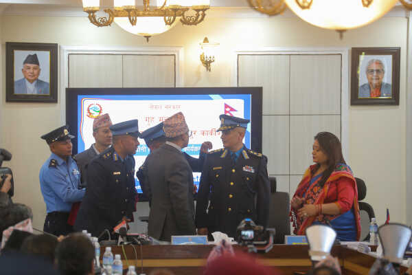 Dan Bahadur Karki Assumes Office as Nepal’s New Inspector General of Police