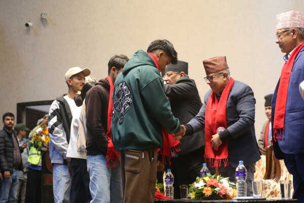 Four Political Factions Merge into the Nepal Communist Party